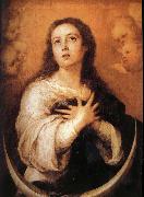 Bartolome Esteban Murillo Half month's pure conception of Our Lady Sweden oil painting artist